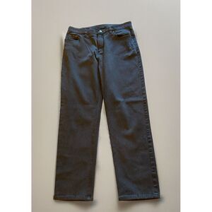 Lauren Ralph Lauren Tapered Leg Jeans Cotton Spandex Stretch Soft Black Size 10P